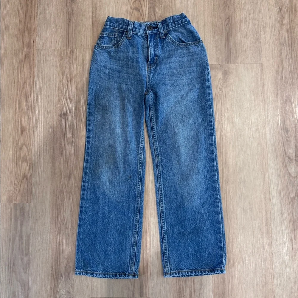 Classic Straight-Leg Blue Boy’s Jeans